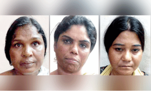 ബസില്‍ മാലമോഷണം: സഹോദരിമാർ പിടിയിൽ