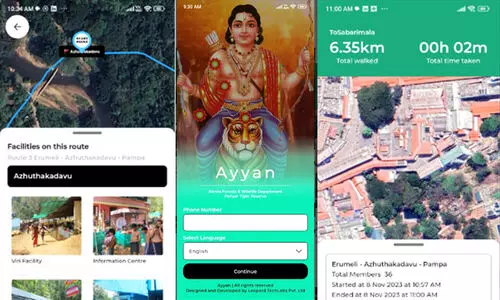 Sabarimala, Ayyan App