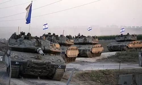 Israel tanks in Syria