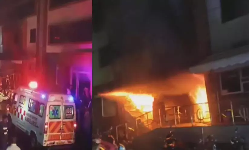 തമിഴ്നാട് സ്വകാര്യ ആശുപത്രിയിൽ വൻതീപിടിത്തം; ഏഴു പേർ വെന്തുമരിച്ചു