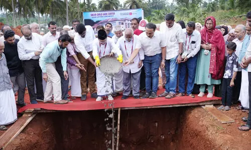 സൽവ ചൈൽഡ് കെയർ സെന്റർ നിർമാണോദ്ഘാടനം