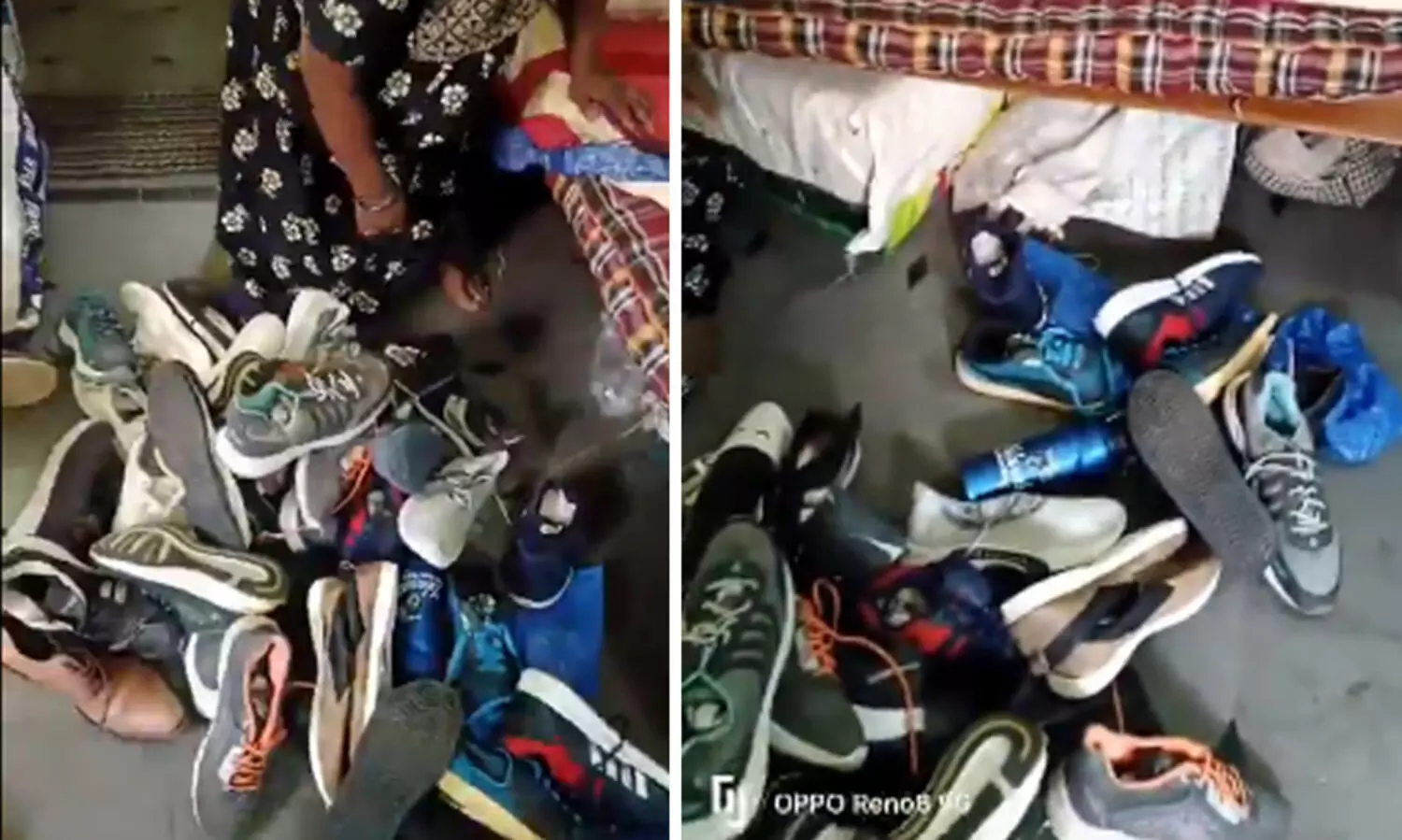 കള്ളനെ പിടികൂടിയ നാട്ടുകാർ ഞെട്ടി; കണ്ടെത്തിയത് നൂറുകണക്കിന് ഷൂസുകളുടെ ശേഖരം