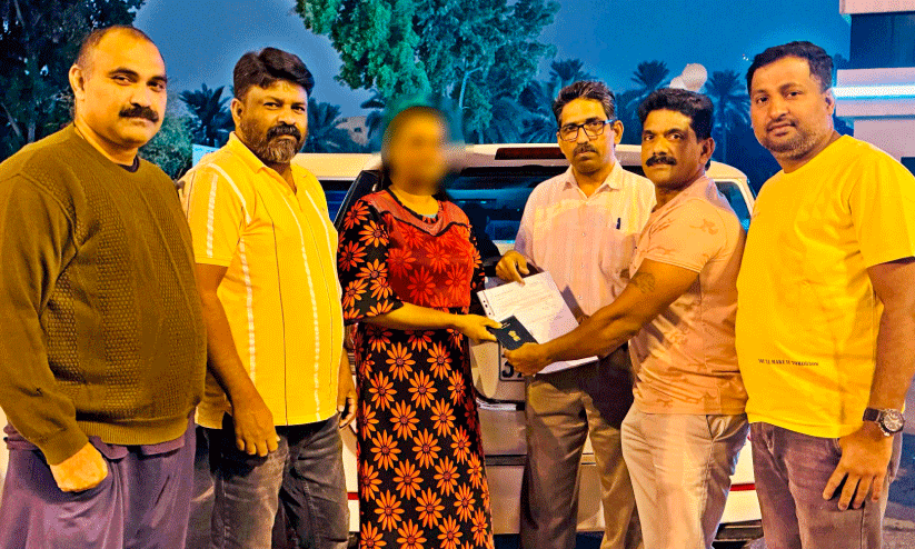 പ്ര​വാ​സി യു​വ​തി​ക്ക് നാ​ട​ണ​യാ​ൻ കൊ​ല്ലം പ്ര​വാ​സി അ​സോ​സി​യേ​ഷ​ന്റെ കൈ​ത്താ​ങ്ങ്