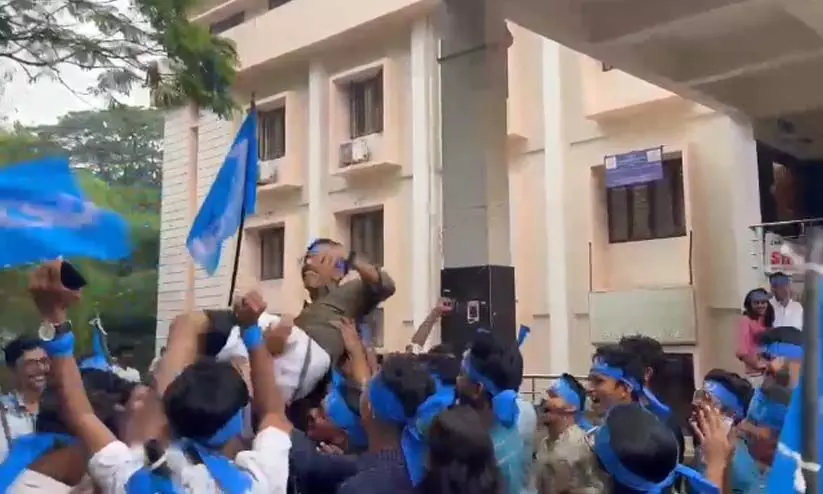 കുസാറ്റിൽ കെ.എസ്.യു വിന് വിജയം കുസാറ്റിൽ കെ.എസ്.യു വിന് വിജയം