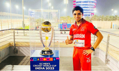 ഗ​ൾ​ഫ് ക​പ്പ് ക്രി​ക്ക​റ്റ് ഇ​ന്നു​മു​ത​ൽ; ബ​ഹ്റൈ​ൻ ദേ​ശീ​യ ടീ​മി​ൽ മ​ല​യാ​ളി വി​ദ്യാ​ർ​ഥി​യും