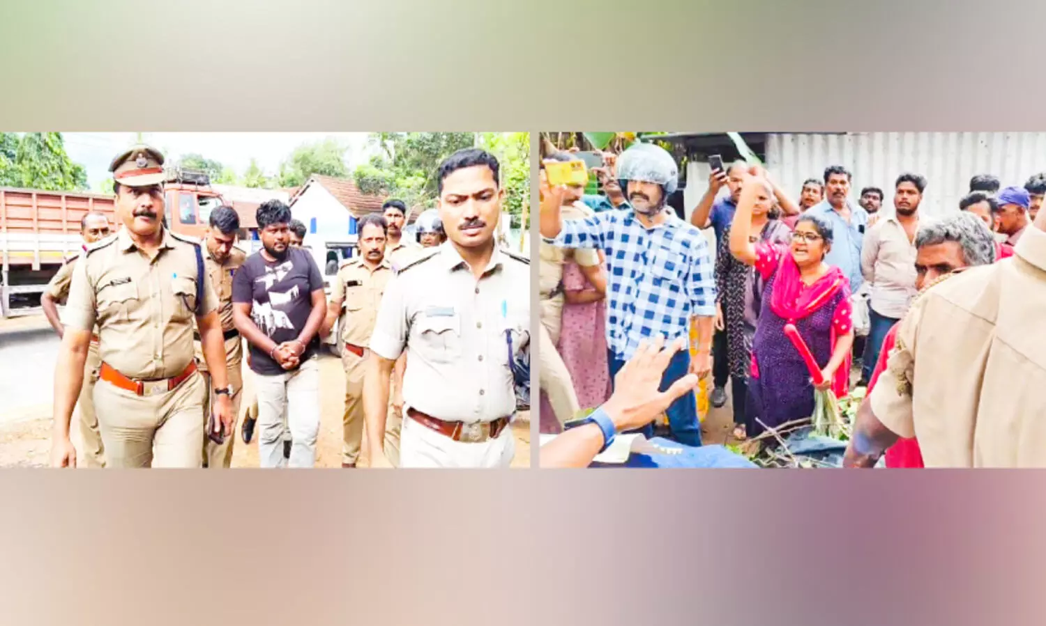 തങ്കമണി കൊലക്കേസ്: പ്രതിയുമായി തെളിവെടുപ്പ്