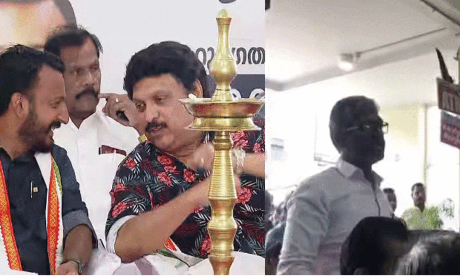 പാലക്കാട് മന്ത്രി കെ.ബി ഗണേഷ്കുമാറിനുനേരെ കെ.എസ്.ആർ.ടി.സി മുൻ ജീവനക്കാരന്റെ പ്രതിഷേധം; വിരട്ടൽ ഇങ്ങോട്ട് വേണ്ടെന്ന് മന്ത്രി