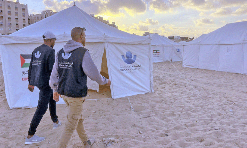 വടക്കൻ ഗസ്സയിൽ അഭയാർഥികൾക്ക് ക്യാമ്പ് ഒരുക്കി നാമ ചാരിറ്റി വടക്കൻ ഗസ്സയിൽ അഭയാർഥികൾക്ക് ക്യാമ്പ് ഒരുക്കി നാമ ചാരിറ്റി