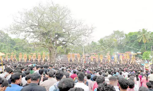 ക​ണ്ണി​ന​ഴ​കാ​യി കി​ഴൂ​ർ പൂ​രം
