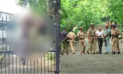 മംഗളവനത്തിൽ അജ്ഞാത മൃതദേഹം; കമ്പി ശരീരത്തിൽ തുളച്ചു കയറിയ നിലയിൽ