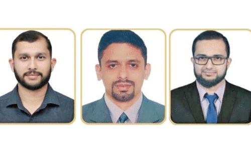 ജെ. ​മു​ഹ​മ്മ​ദ് വാ​സി​ൽ  ( പ്ര​സി​ഡ​ന്റ്), പി.​പി. ജാ​ഫ​ർ  (ജ​ന​റ​ൽ സെ​ക്ര​ട്ട​റി), എ​ച്ച്.​എം. റ​ഹീ​ൽ (ട്ര​ഷ​റ​ർ)