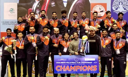 സെൻട്രൽ ഏഷ്യൻ ക്ലബ് വോളിബാൾ: കാ​ലി​ക്ക​റ്റ് ഹീറോസിന് കിരീടം