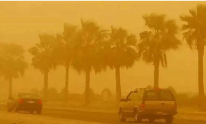 ശ​നി​യാ​ഴ്ച വ്യാ​പ​കപൊ​ടി​ക്കാ​റ്റ്