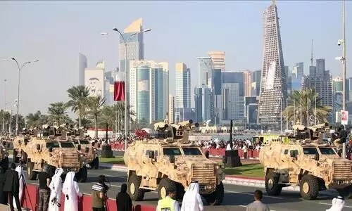 ഖത്തർ ദേശീയ ദിന പരേഡ് റദ്ദാക്കി ഖത്തർ ദേശീയ ദിന പരേഡ് റദ്ദാക്കി