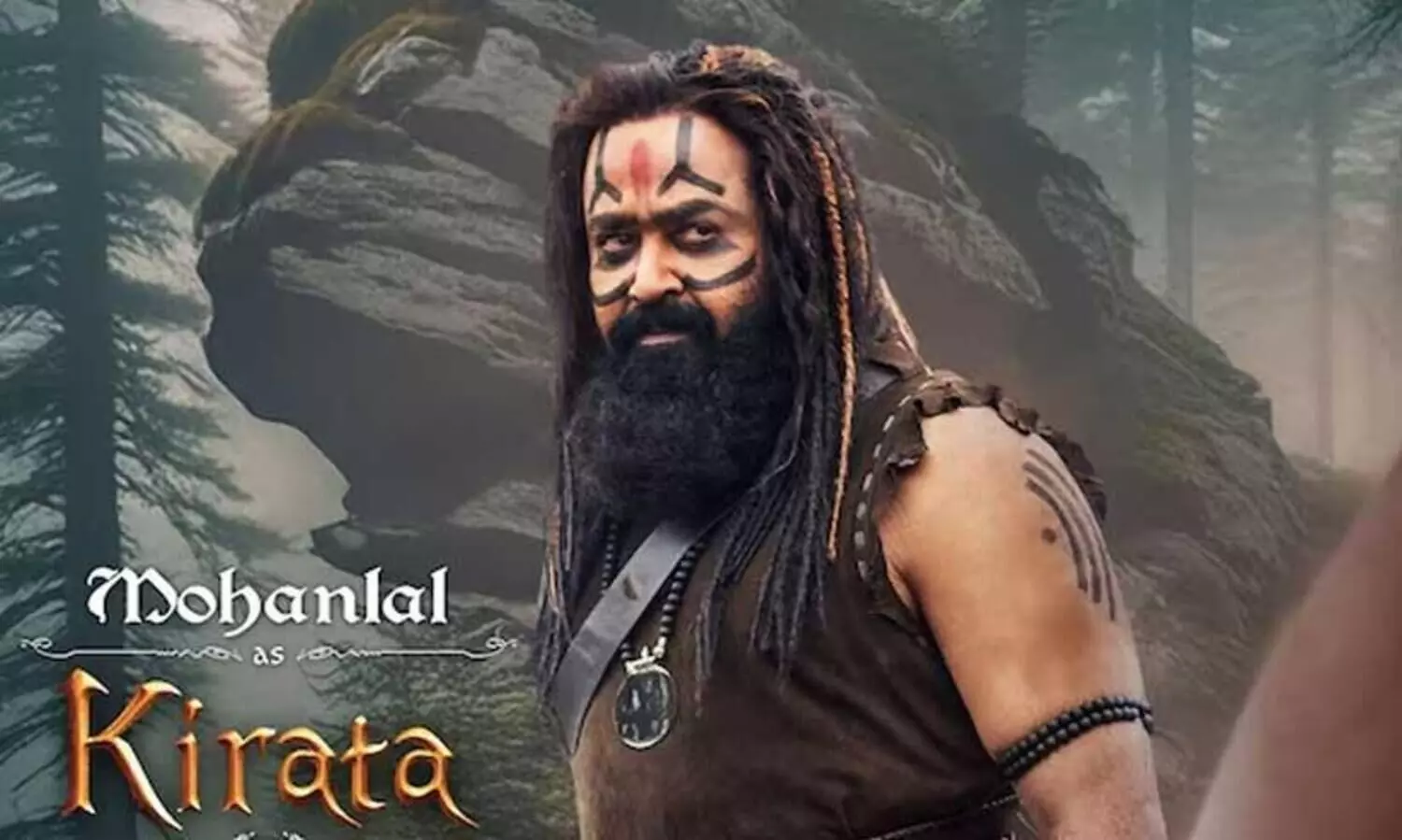 Mohanlal is Kirata in Vishnu Manchus Kannappa. See first-look poster