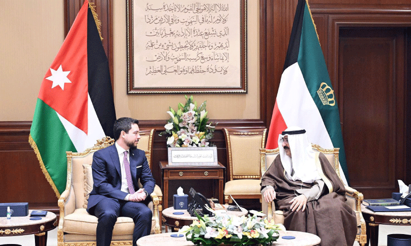 അ​മീ​റു​മാ​യി കൂ​ടി​ക്കാ​ഴ്ച ന​ട​ത്തി; സൗ​ഹൃ​ദം പു​തു​ക്കി ജോ​ർ​ഡ​ൻ കി​രീ​ടാ​വ​കാ​ശി കു​വൈ​ത്തി​ൽ