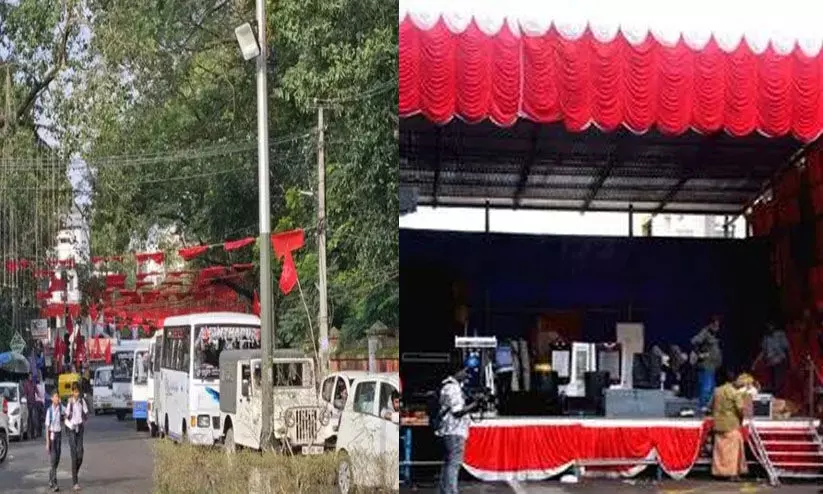 വഞ്ചിയൂരിൽ വഴിയടച്ച് സി.പി.എം സമ്മേളനം നടത്തിയ സംഭവത്തിൽ ഹൈക്കോടതിയിൽ റിപ്പോർട്ട് നൽകി ഡി.ജി.പി