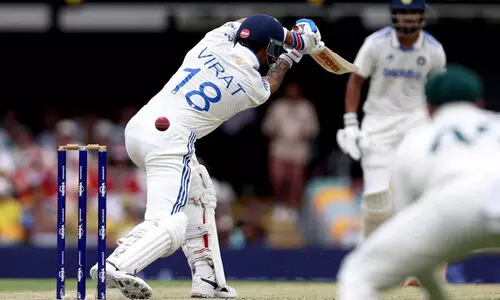 തുടക്കം പാളി, 22 റൺസിനിടെ ഇന്ത്യക്ക് മൂന്ന് വിക്കറ്റ് നഷ്ടം, ജയ്സ്വാൾ, ഗിൽ, കോഹ്‌ലി പുറത്ത്