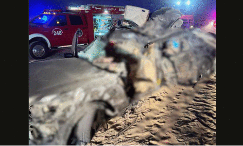 വാ​ഹ​നാ​പ​ക​ട​ത്തി​ൽ ഒ​രാ​ൾ മ​രി​ച്ചു