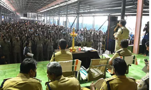 The fourth batch of police officers took charge at Sabarimala