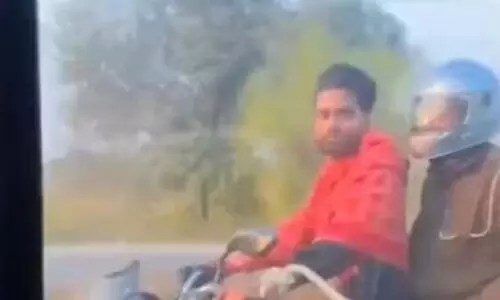 accused drive bike