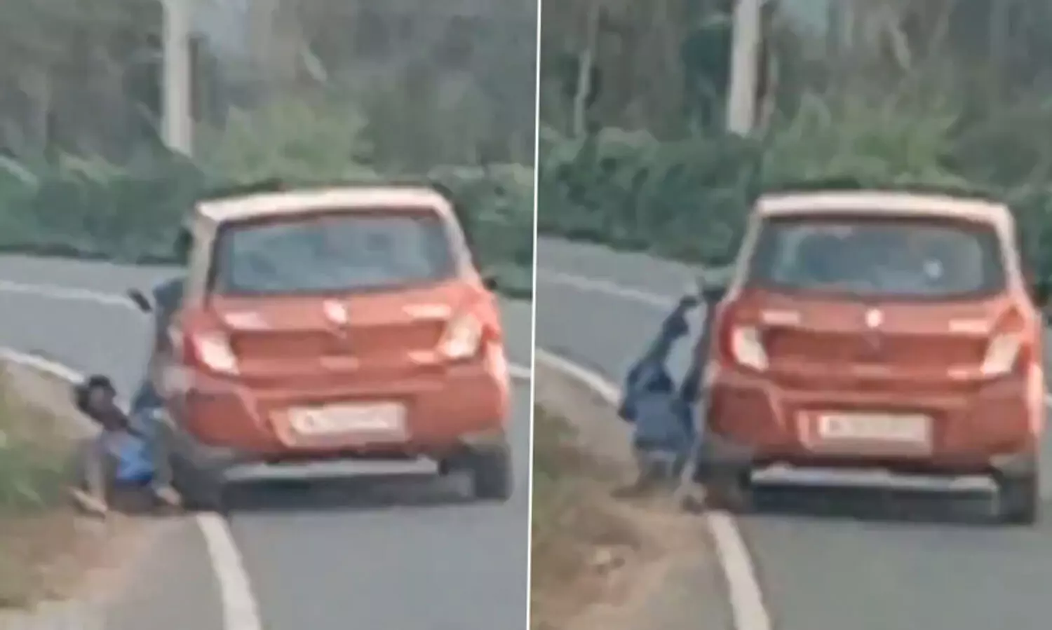 ആദിവാസിയെ കാറിൽ വലിച്ചിഴച്ച സംഭവം: രണ്ടുപേർ അറസ്റ്റിൽ; രണ്ടുപേർക്കായി ലുക്കൗട്ട് നോട്ടീസ്