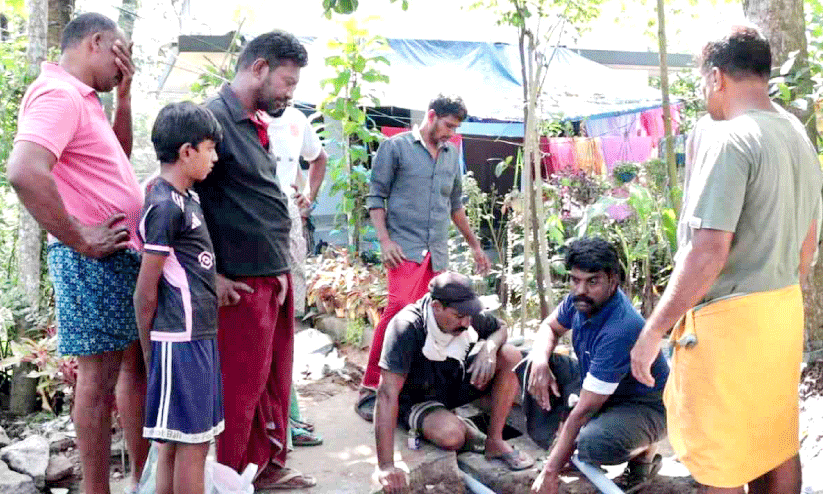 Locals involved in project activities