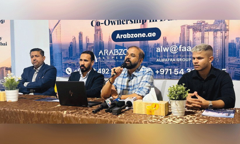 ല​ക്ഷം മ​ല​യാ​ളി​ക​ളെ ദു​ബൈ​യി​ൽ പ്രോ​പ്പ​ർ​ട്ടി ഉ​ട​മ​ക​ളാ​ക്കാ​ൻ പ​ദ്ധ​തി