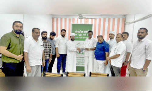 ത​റാ​ൽ ഈ​സ​ക്ക് സ്വീ​ക​ര​ണം