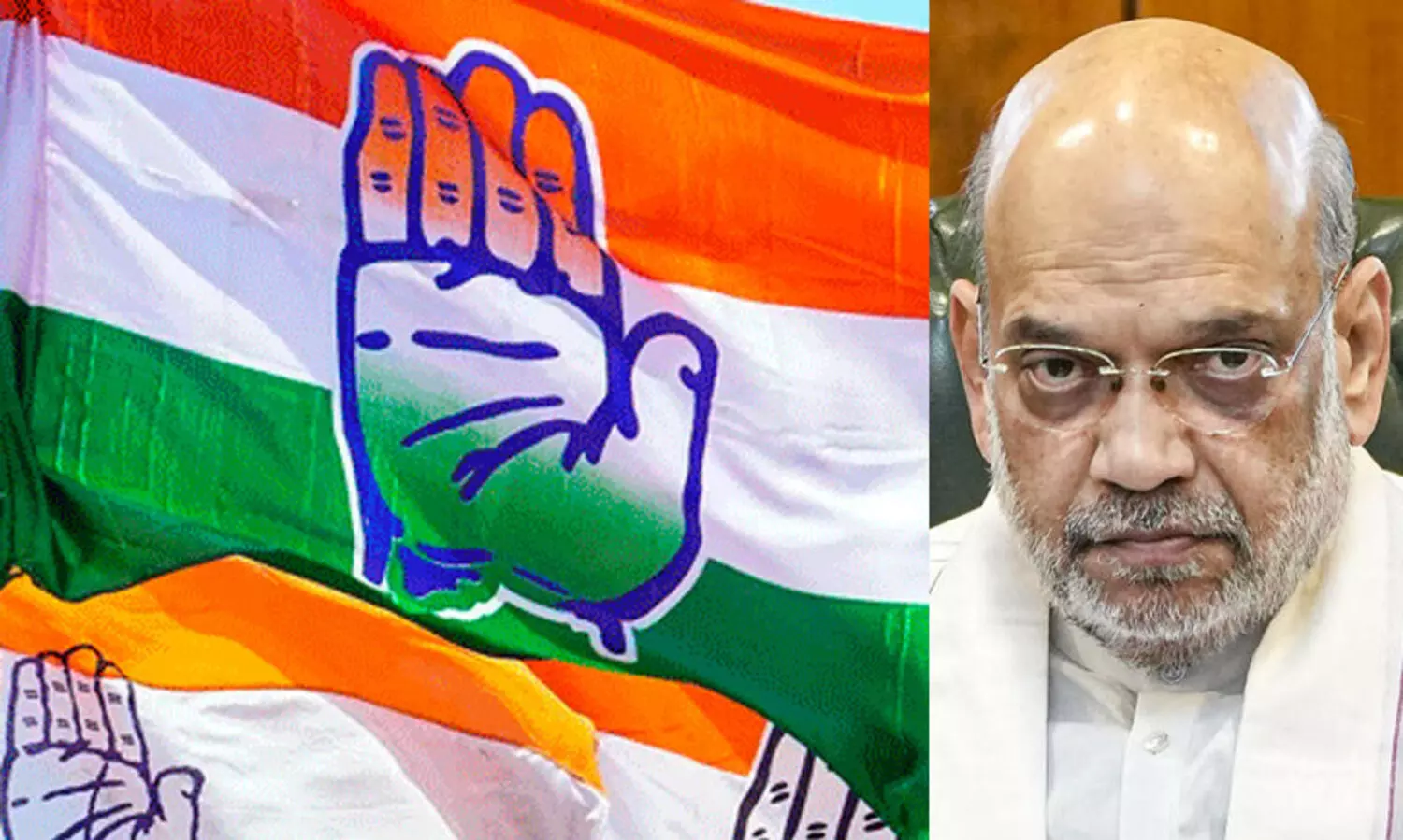 Congress against amit shah