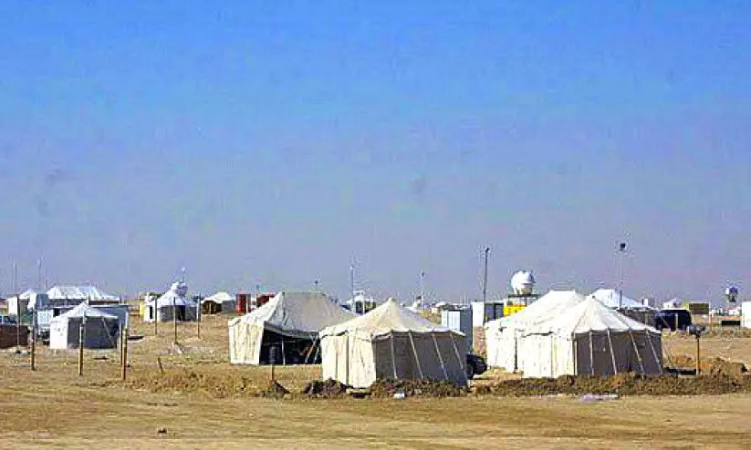 Winter camping season Winter camping season