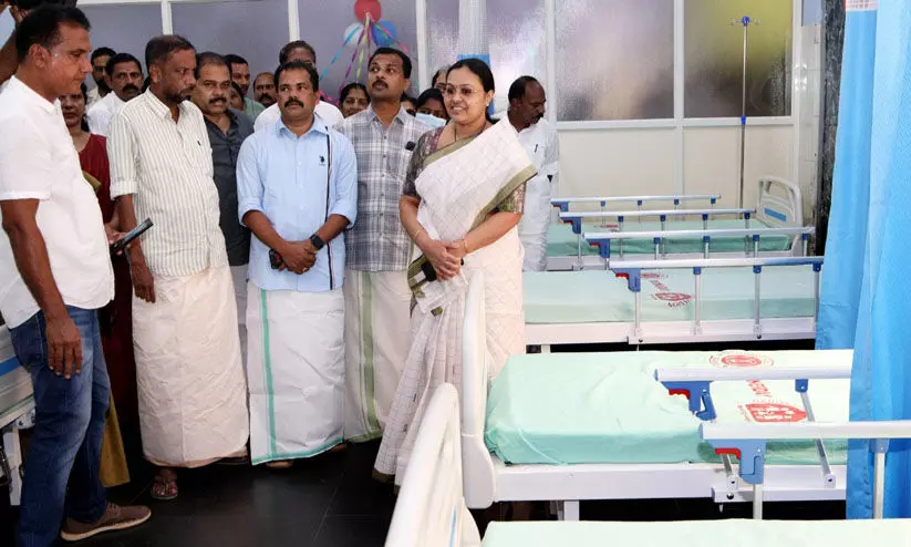 ചികിത്സാ ചെലവ് പകുതിയോളം കുറക്കാനായി- വീണ ജോര്ജ് ചികിത്സാ ചെലവ് പകുതിയോളം കുറക്കാനായി- വീണ ജോര്ജ്