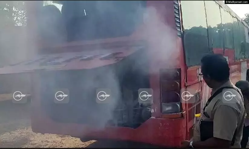 KSRTC Bus Fire KSRTC Bus Fire