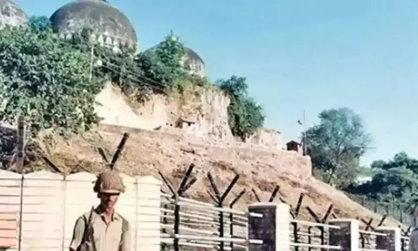 അയോധ്യ: പള്ളി പണിയുന്നില്ലെങ്കിൽ ഭൂമി തിരിച്ചെടുക്കണമെന്ന് ബി.ജെ.പി നേതാവ് അയോധ്യ: പള്ളി പണിയുന്നില്ലെങ്കിൽ ഭൂമി തിരിച്ചെടുക്കണമെന്ന് ബി.ജെ.പി നേതാവ്