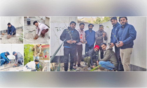 മ​രം ന​ട​ൽ സം​ഘ​ടി​പ്പി​ച്ച് യൂ​ത്ത് ഇ​ന്ത്യ