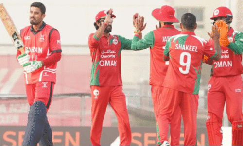 ഗ​ൾ​ഫ് ട്വ​ന്റി20: ബ​ഹ്റൈ​നെ​തി​രെ ഒ​മാ​ന്   ത്ര​സി​പ്പി​ക്കു​ന്ന ജ​യം