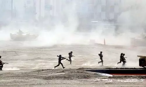 ടാങ്കിൽ സ്ഫോടക വസ്തുക്കൾ നിറയ്ക്കുന്നതിനിടെ അപകടം;   രാജസ്ഥാനിൽ പരിശീലനത്തിനിടെ രണ്ട് സൈനികർ മരിച്ചു