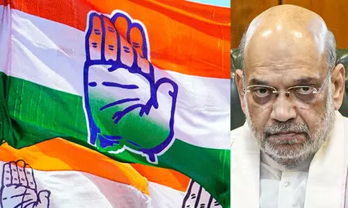 Congress against amit shah
