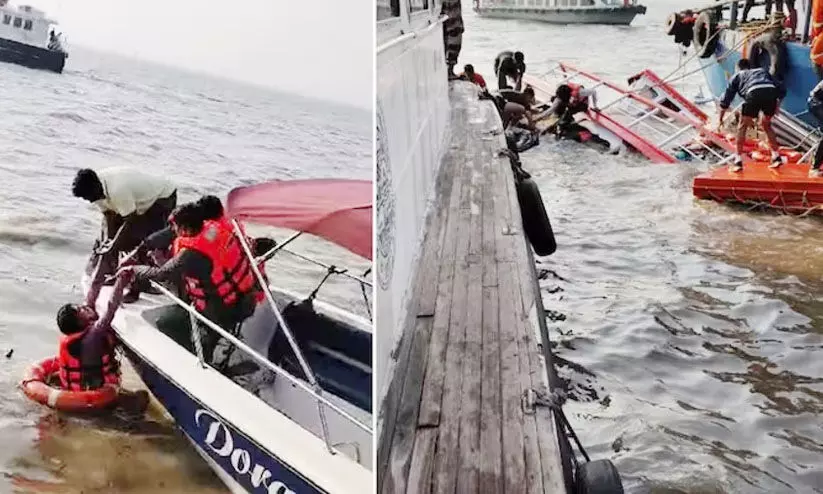 മുംബൈ ബോട്ടപകടം: ലൈഫ് ജാക്കറ്റുകൾ ഉണ്ടായിരുന്നില്ലെന്ന് രക്ഷപ്പെട്ടവർ