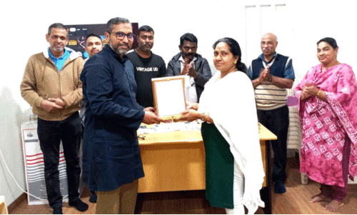 ഗ്രേ​സി ജെ​റോ​മി​ന് പ്ര​വാ​സി വെ​ൽ​ഫെ​യ​റി​ന്റെ യാ​ത്ര​യ​യ​പ്പ്