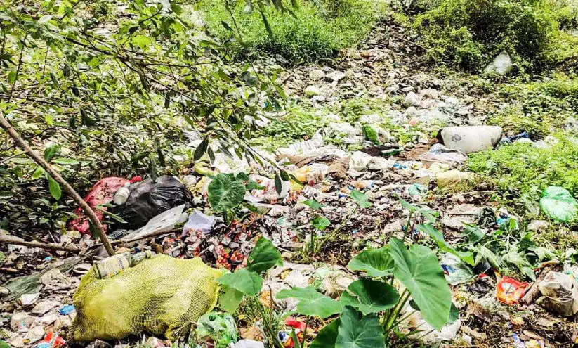 മാലിന്യത്തടാകം