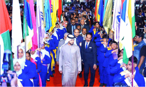 മെ​ട്രോ​പോ​ളി​റ്റ​ൻ ഇ​ന്‍റ​ർ​നാ​ഷ​ന​ൽ  ഇ​ന്ത്യ​ൻ സ്കൂ​ൾ ഒ​ന്നാം വാ​ർ​ഷി​കം