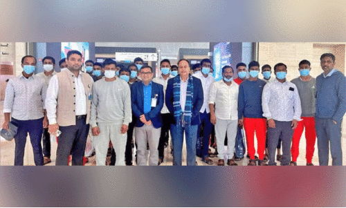 ജ​യി​ൽ മോ​ചി​ത​രാ​യ ഇ​ന്ത്യ​ൻ  മ​ത്സ്യ​ത്തൊ​ഴി​ലാ​ളി​ക​ളെ നാ​ട്ടി​ലെ​ത്തി​ച്ചു