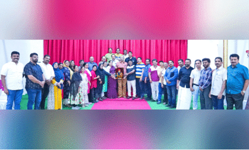 വി​സ്മ​യ സ​ന്ധ്യ 2025; പോ​സ്റ്റ​ർ പ്ര​കാ​ശ​നം