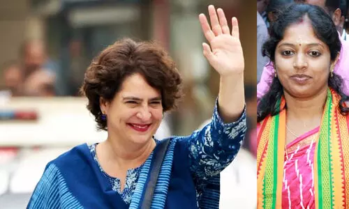 Priyanka Gandhi, Navya Haridas