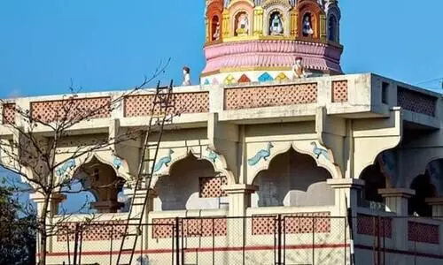 അലീഗഢിൽ വീണ്ടും ഉപേക്ഷിക്കപ്പെട്ട ക്ഷേത്രം കണ്ടെത്തിയെന്ന് ഹി​ന്ദു​ത്വ സം​ഘ​ട​ന​ക​ൾ