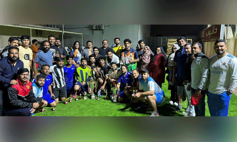 ഫോർ എ സൈഡ് ഫുട്ബാൾ ടൂർണമെന്റ്: നഈമാ എഫ്.സി ജേതാക്കൾ ഫോർ എ സൈഡ് ഫുട്ബാൾ ടൂർണമെന്റ്: നഈമാ എഫ്.സി ജേതാക്കൾ