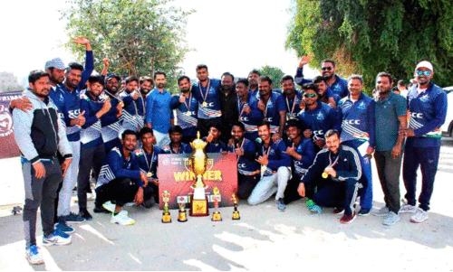 Friday friends club cricket winners scc team