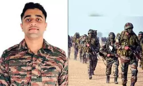 വിവാഹത്തിനായി  നാട്ടിലേക്ക് തിരിച്ച മലയാളി സൈനികനെ കാണാനില്ലെന്ന് പരാതി