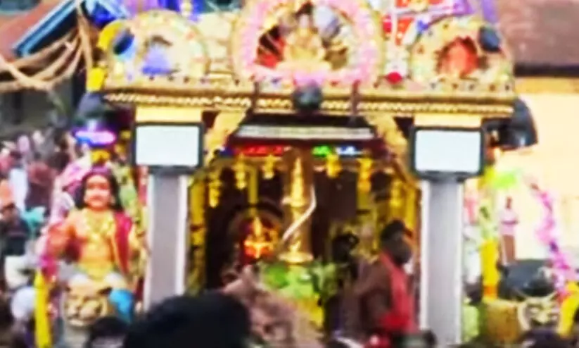 Sabarimala Thanka Anki Yatra